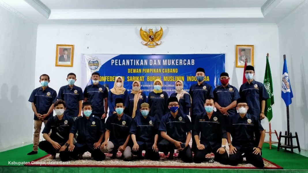 Hari Buruh, Sarbumusi NU Cianjur Buka Posko Pengaduan THR