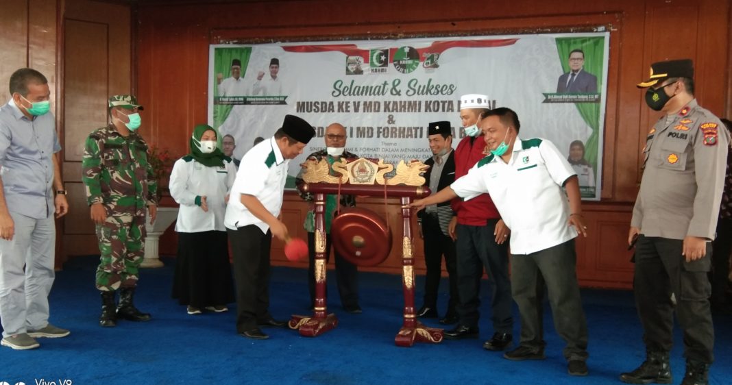Musda ke-V KAHMI Binjai, H Rusdi Lubis : Mari Kita Wakafkan Diri untuk KAHMI