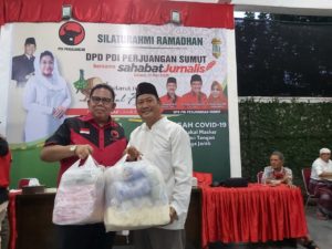 Jelang Idul Fitri, DPD PDI Perjuangan Sumut