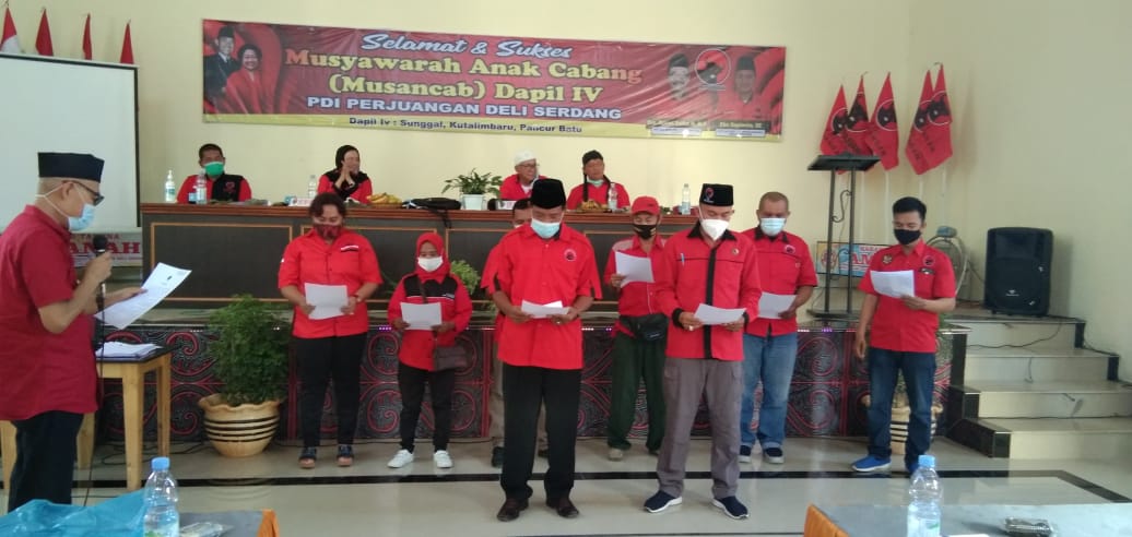 Musancab PDI Perjuangan Sunggal