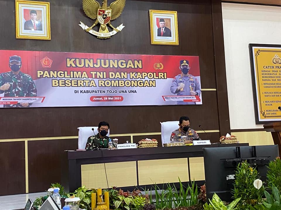 Panglima TNI dan Kapolri