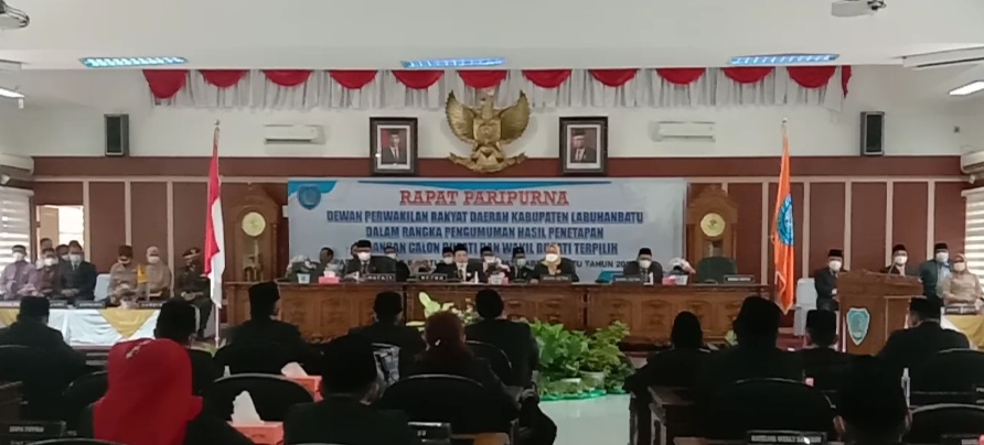 Rapat Paripurna DPRD Labuhanbatu