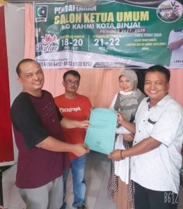Ruslianto Pendaftar Pertama Caketum MD KAHMI Binjai