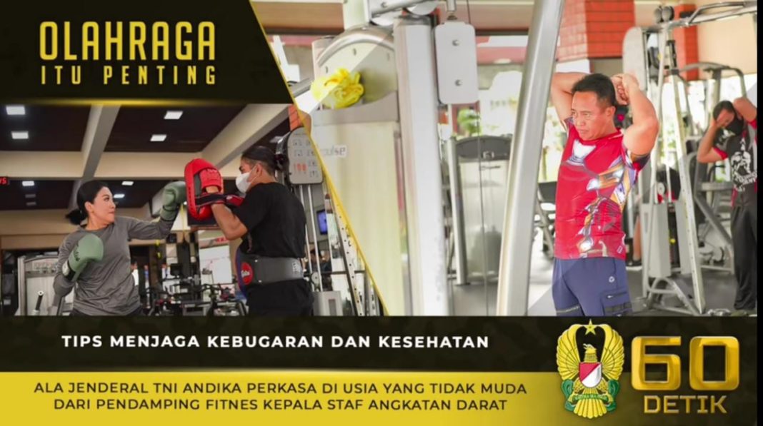 Tips Menjaga Kebugaran dan Kesehatan Ala KASAD Andika Perkasa