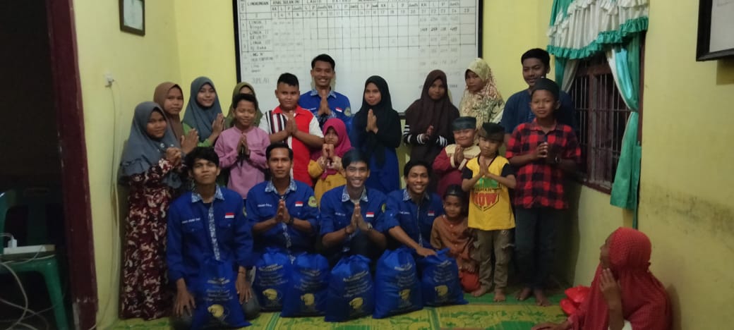 Karang Taruna Kelurahan Bingai, Buka Puasa Bersama dan Santuni Anak Yatim
