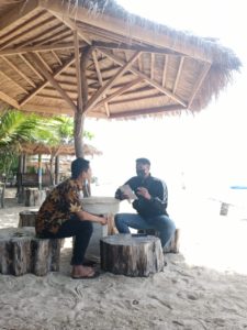 Pantai Sembilan Sumenep Sepi Pengunjung