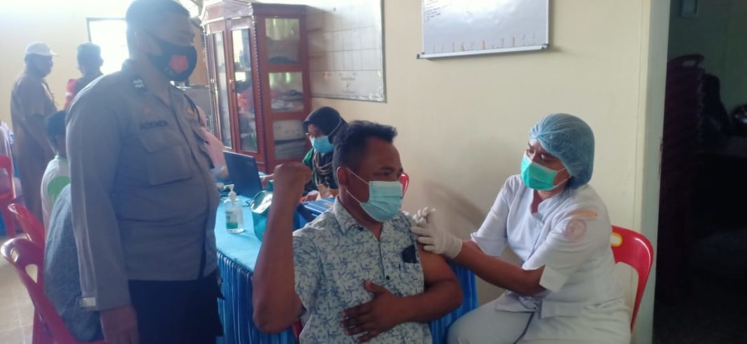 Vaksinasi Gratis di Desa Bakaran Batu Deli Serdang