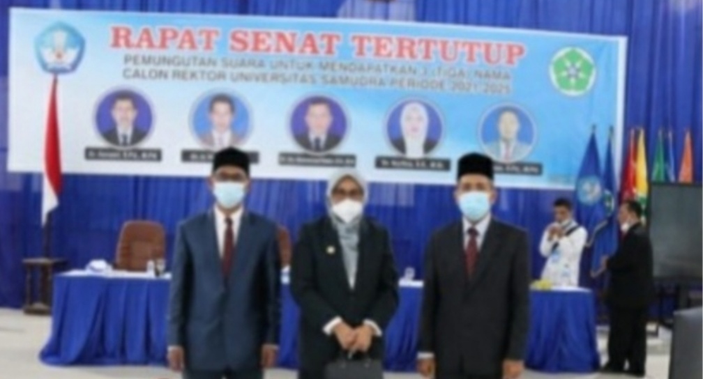 Rapat Senat Universitas Samudra, Tiga Nama Calon Rektor Diajukan ke Menristek Dikti