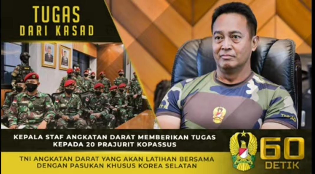KASAD Andika Perkasa KASAD Andika Perkasa