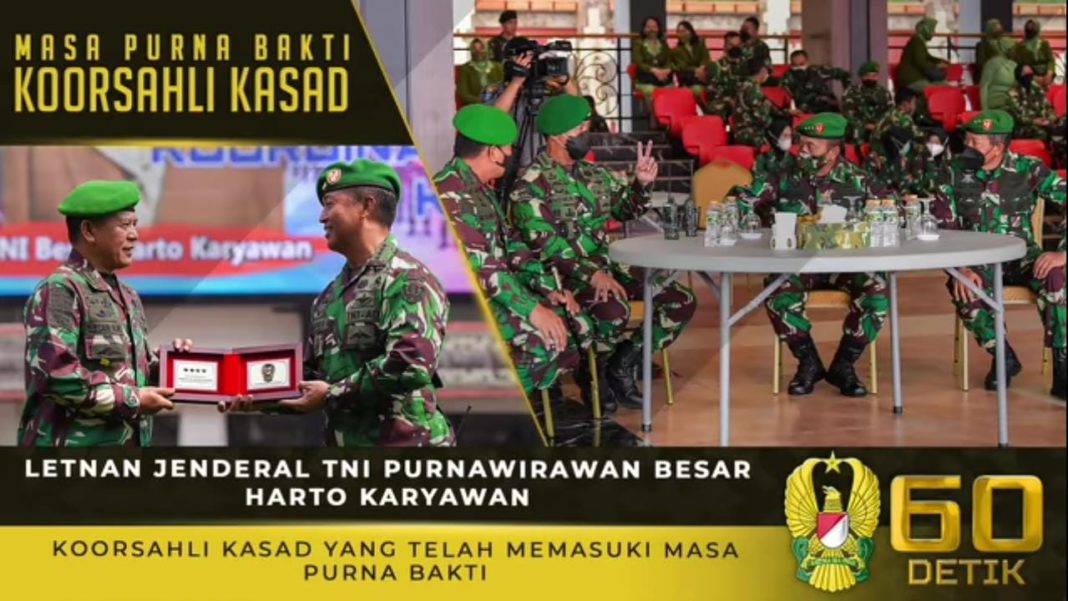 Letjen TNI Purn Besar Harto Karyawan