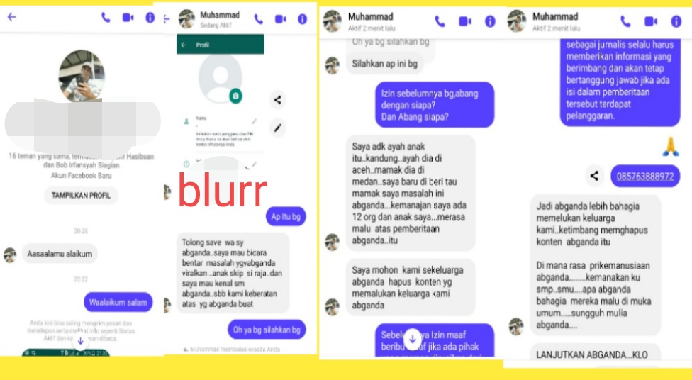 Mengaku Orang Tua Bocah Labuhanbatu yang Viral
