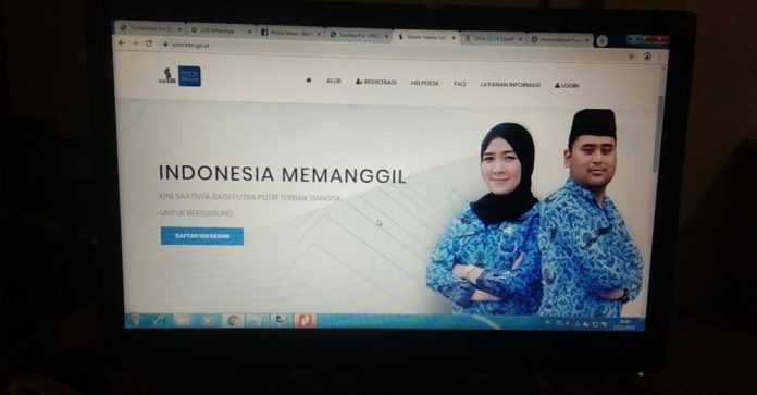 Pendaftaran CPNS dan PPPK 2021