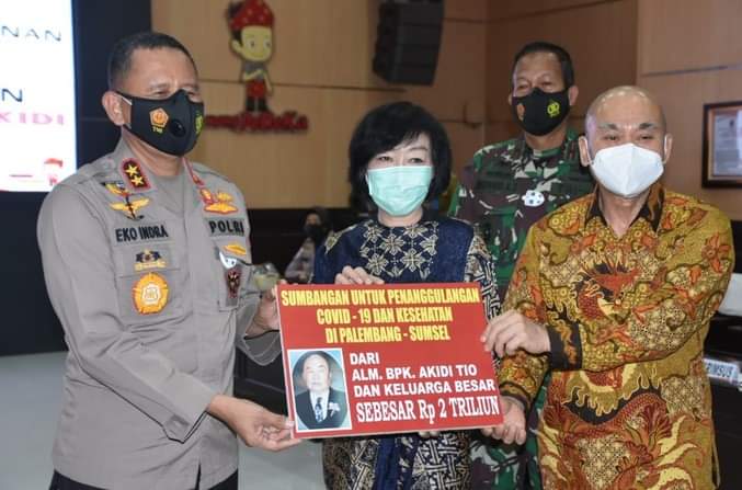 Akidi Tio Sumbang Rp2 Triliun