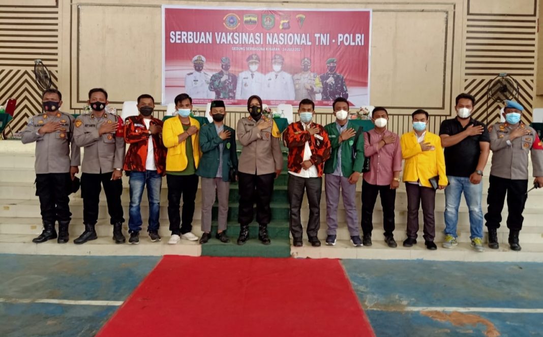 BEMNUS Sumut Bersama Kapolres Asahan
