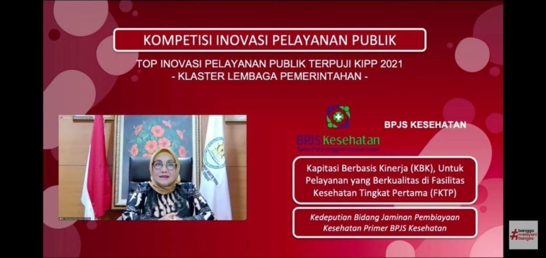 BPJS Kesehatan Masuk Top 45 Inovasi Pelayanan Publik Terpuji Tahun 2021