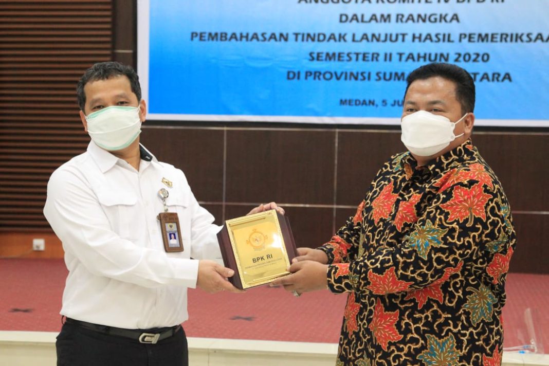 DPD RI Dorong Daerah di Sumut Raih Opini Terbaik Oleh BPK