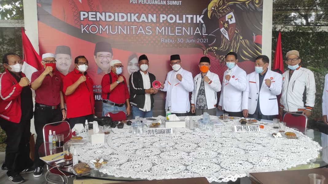 PDI Perjuangan dan PKS Sumut Bertemu