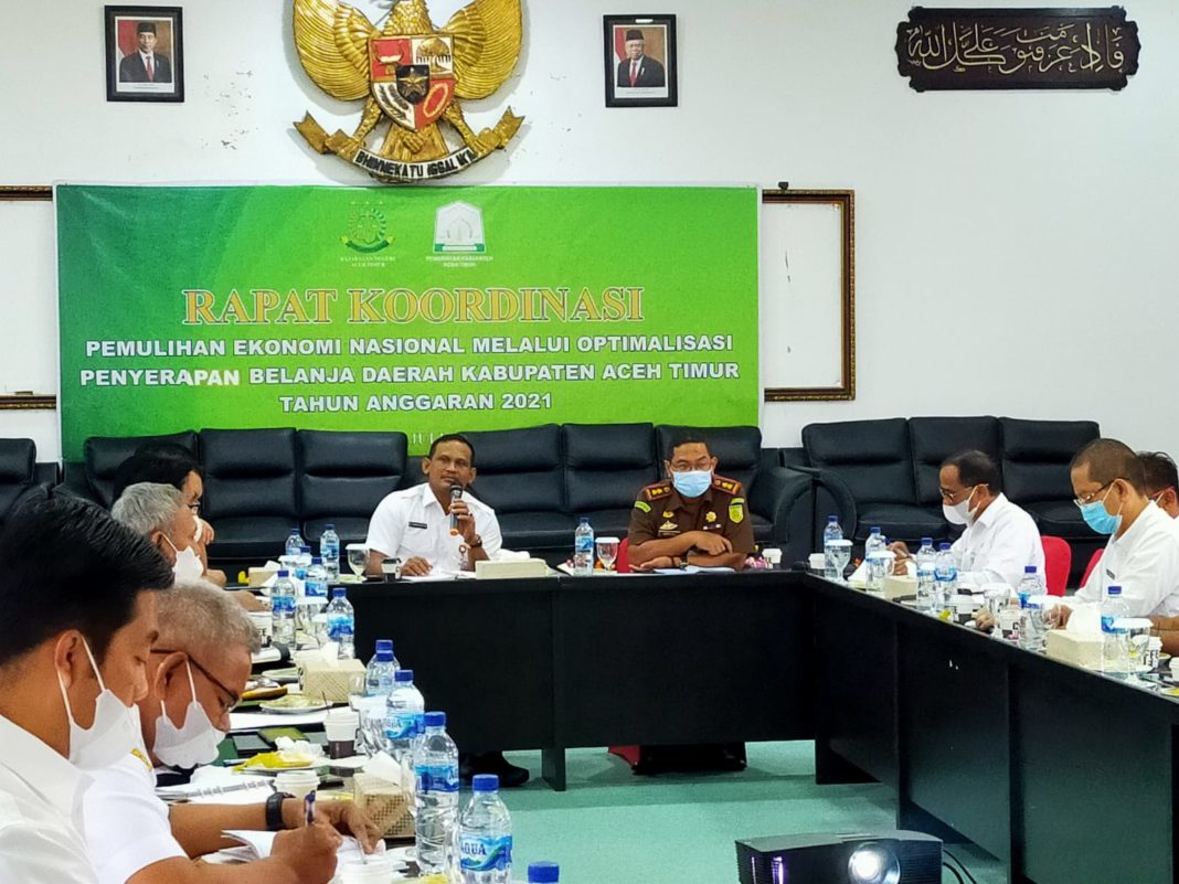 Rocky Hadiri Rapat Koordinasi