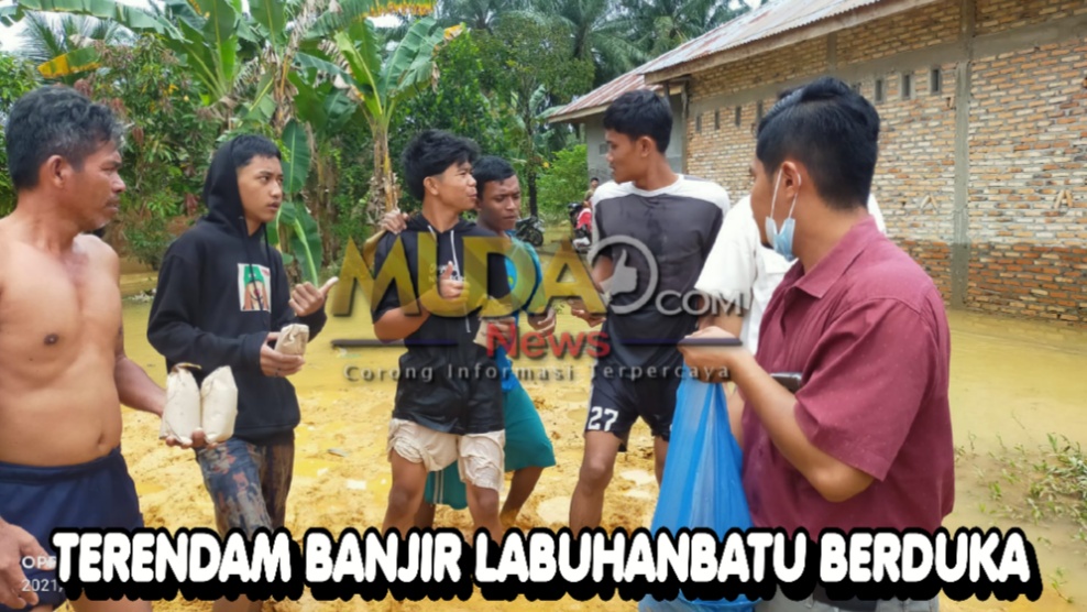 Hujan Lebat di Labuhanbatu