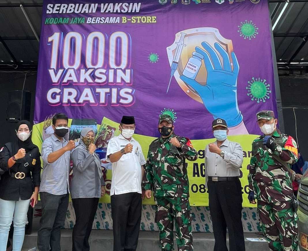 Kodam Jaya bersama B-Store