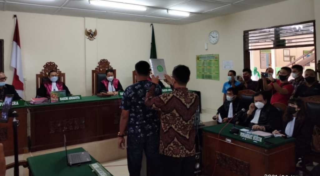 Okor Ginting Dituntut JPU Tiga Bulan