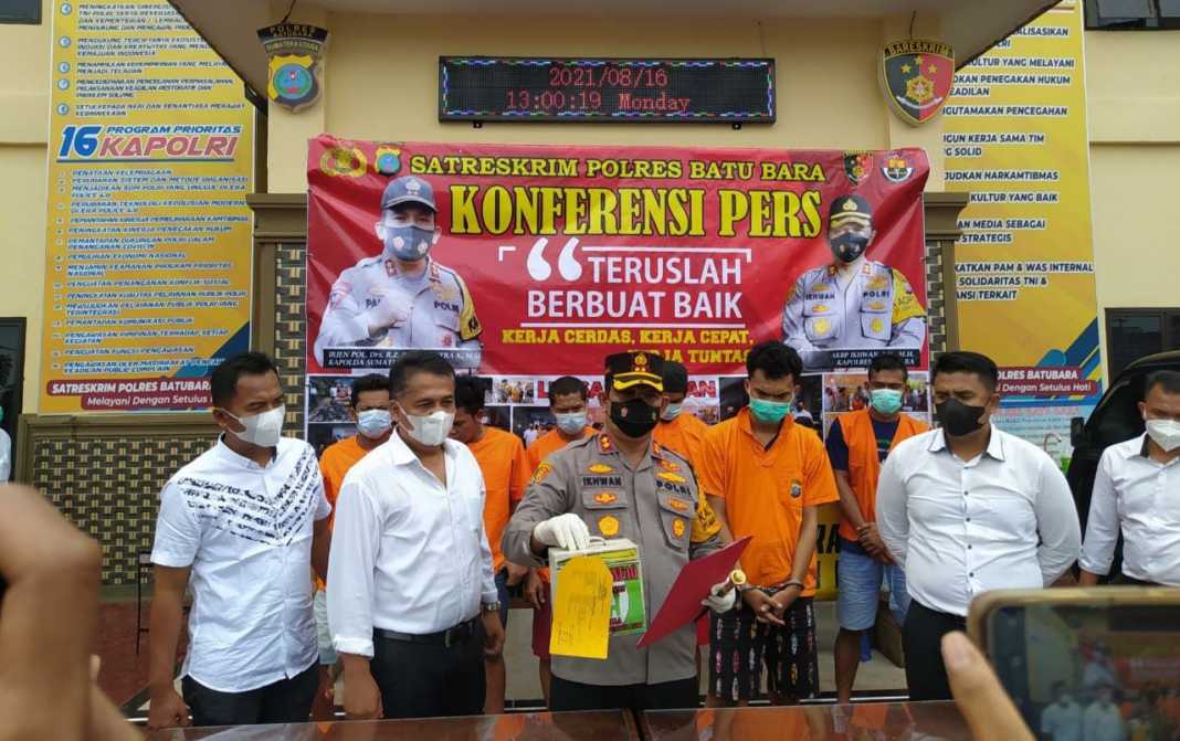 Petualangan Maling Spesialis Rumah Makan Berakhir di Polres Batubara
