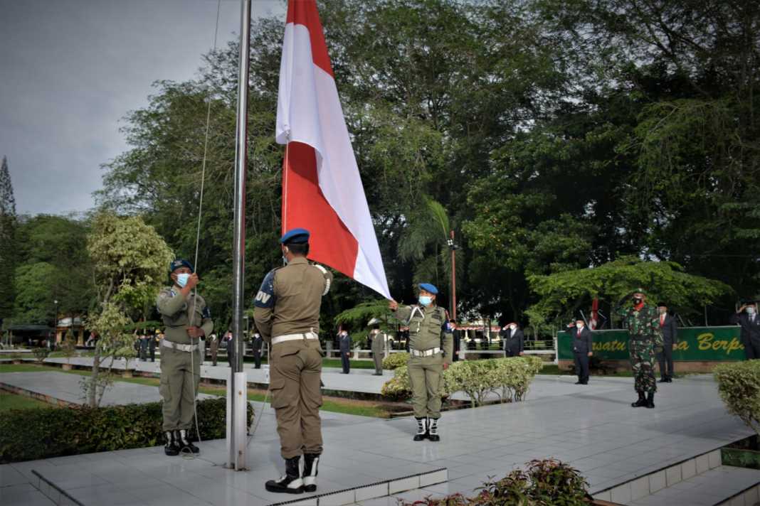 Upacara Kemerdekaan di Langkat