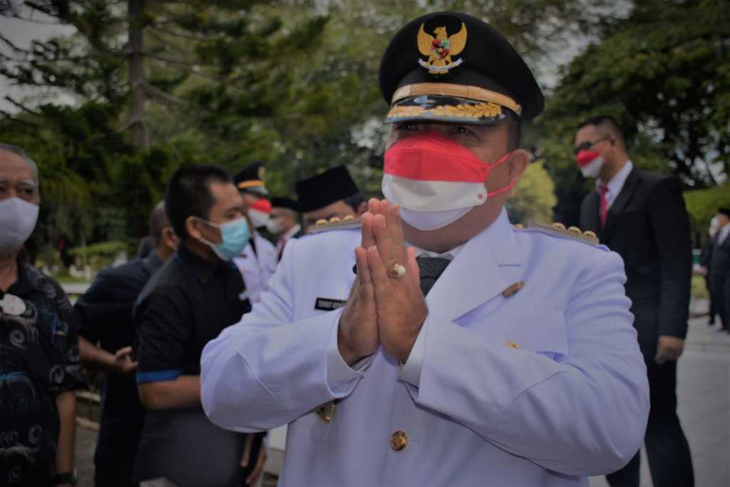 Upacara Kemerdekaan di Langkat