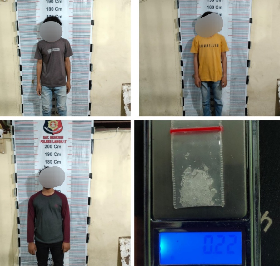 3 Pemilik Narkotika Jenis Sabu