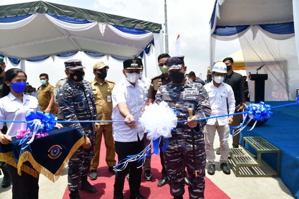 Danlantamal I dan Bupati Batu Bara