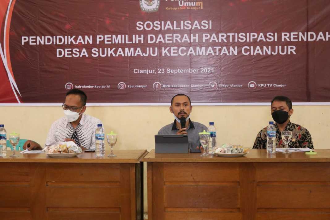 KPU Cianjur Sosialisasi