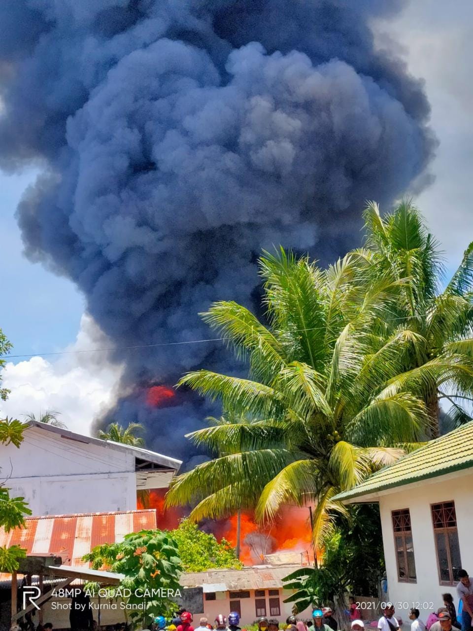Puluhan Rumah di Manokwari Dilahap Jago Merah