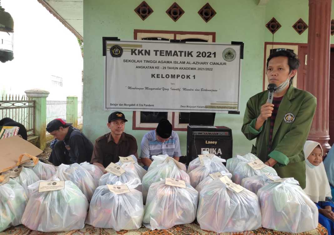 Menengok Kuliah Kerja Nyata Kelompok Satu Cilaku STAI Al-Azhary Cianjur