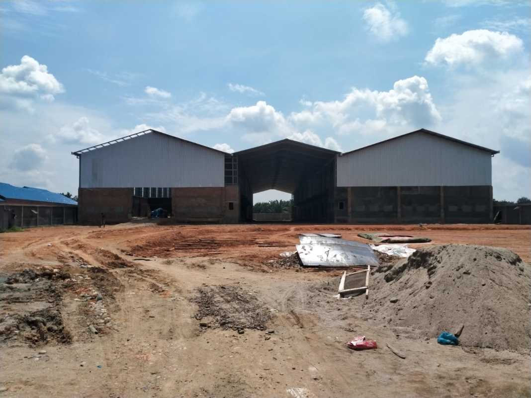 Pembangunan Gudang Milik PT S