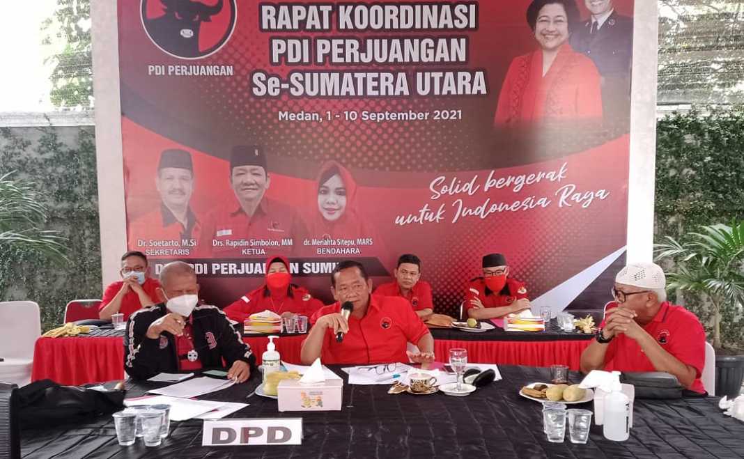 Rakor PDI Perjuangan se Sumut Gelombang IV