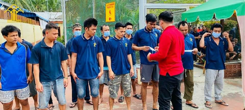Semua WBP Lapas Labuhan Ruku