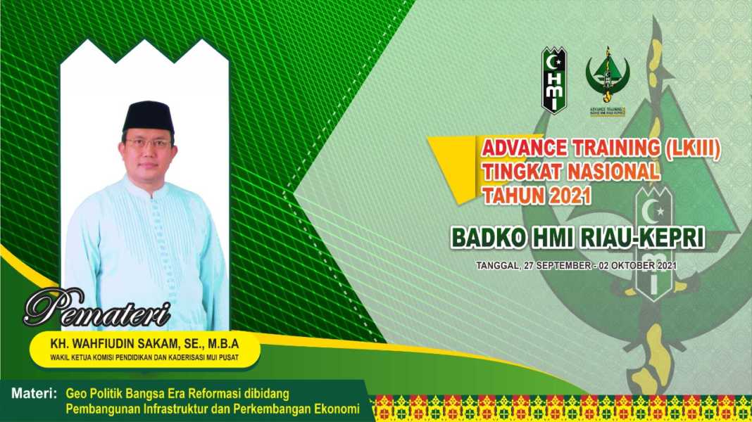 Kiai Wahfiudin Ajak 58 Peserta Advance Training LK III HMI Bangun Strategic Alliance