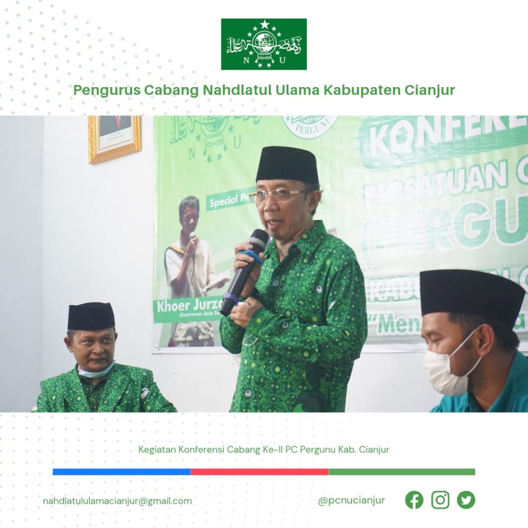 Ketua PCNU Buka Konfercab 2 Persatuan Guru NU Cianjur
