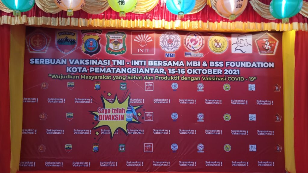 MBI dan BSS Foundation Berikan 4000 Dosis Vaksin