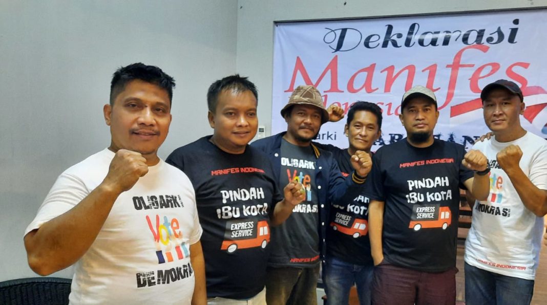 Oligarki, Karatan di 2024 !!! Deklarasi Manifes Indonesia