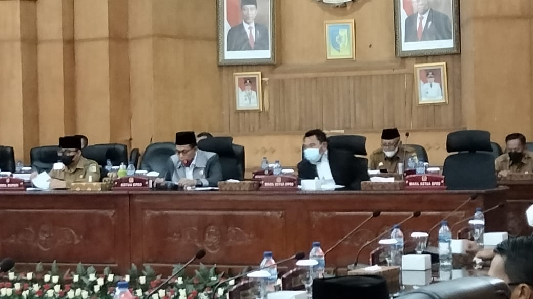 Rapat Paripurna Penyampaian Ranperda