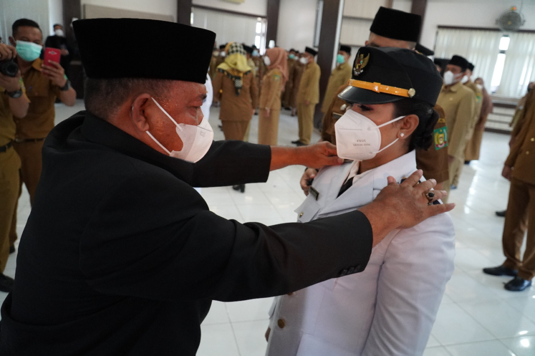Bupati Langkat Lantik Pejabat Eselon