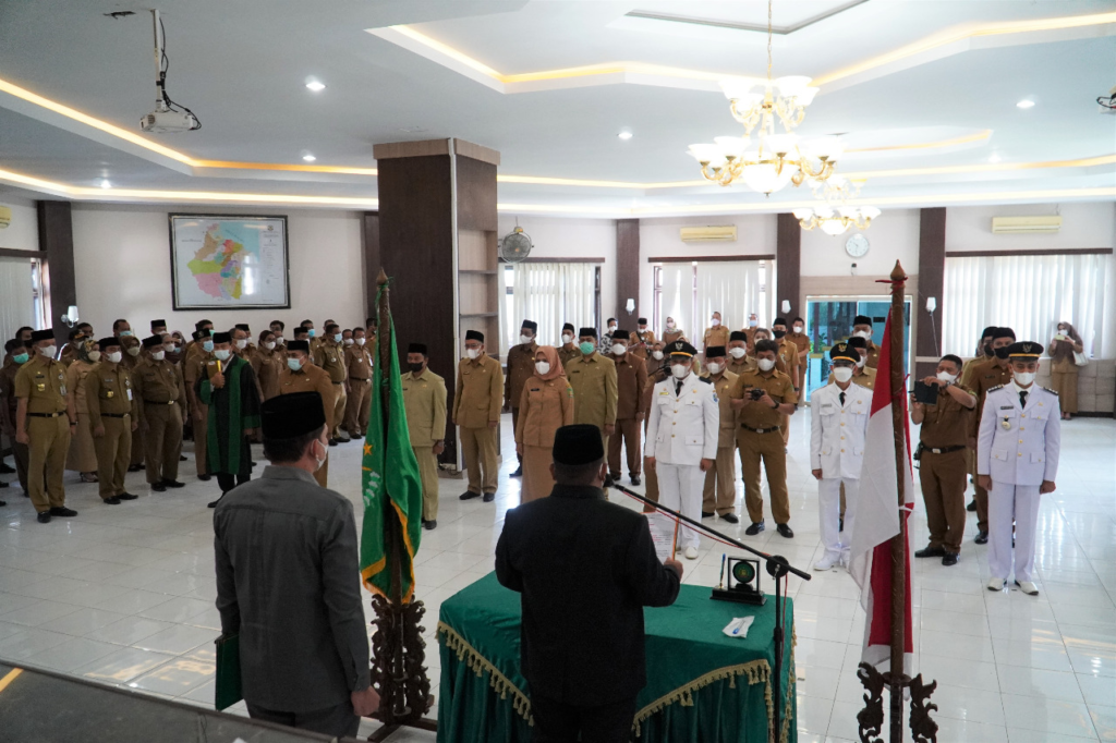 Bupati Langkat Lantik Pejabat Eselon III dan IV
