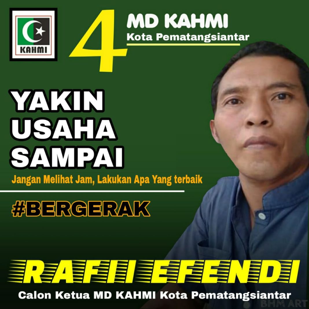 Calon Ketua MD KAHMI Kota Pematangsiantar