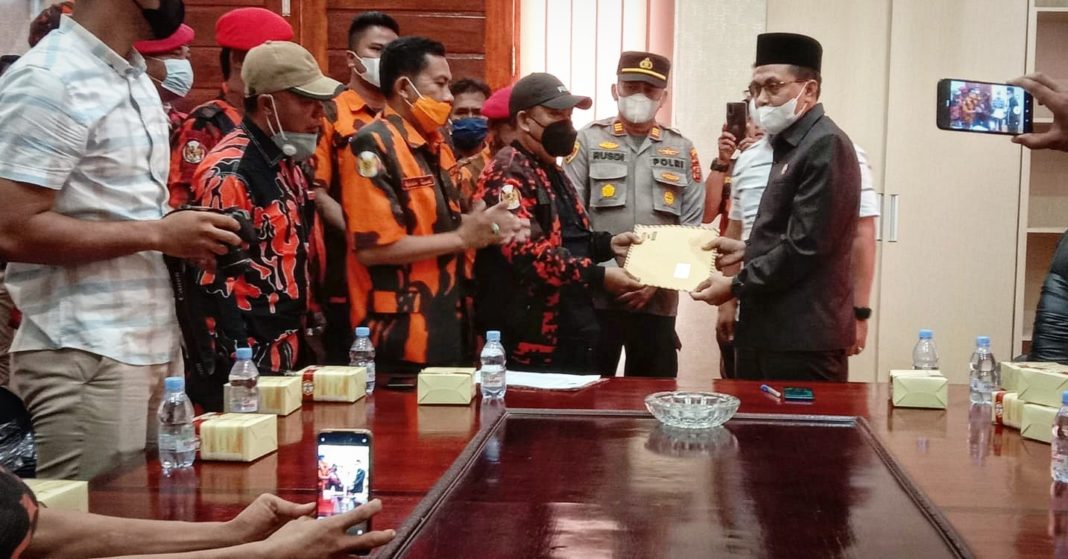 Datangi Ketua DPRD