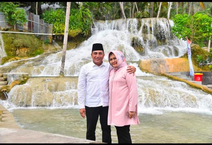 Gubernur Sumut dan Istri
