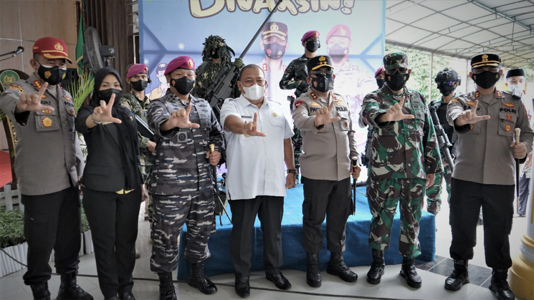Kapolda Sumut dan Kasdam 1BB ke Langkat