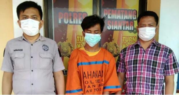 Rifaldo Diamankan Satreskrim Polres Pematangsiantar