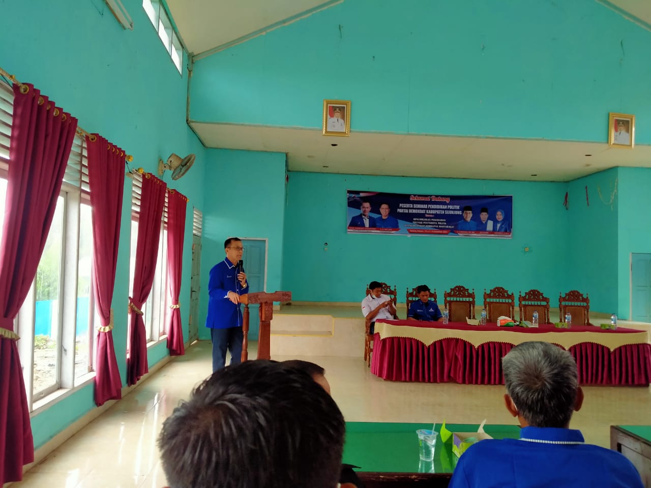Gelar Seminar Pendidikan Politik, Partai Demokrat Sijunjung Siap Tampung Aspirasi Masyarakat