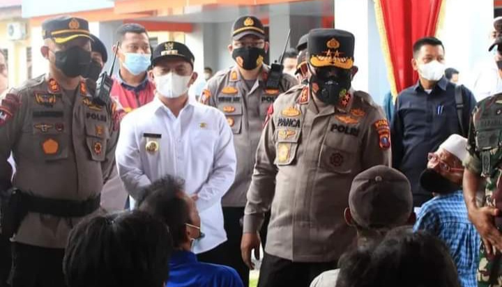 Kapolda Sumut dan Bupati Labuhanbatu